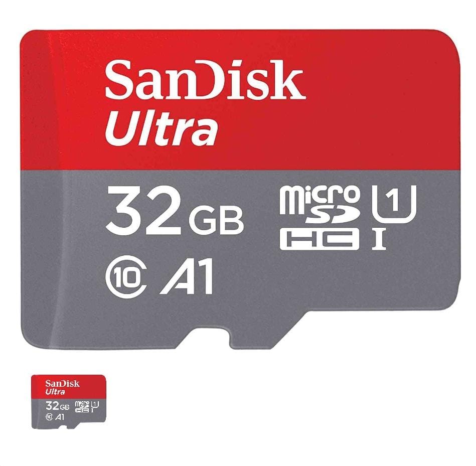 Card Micro SD Sandisk 32gb Ultra microSDXC UHS-I Card A1 | Class 10 | 120MB/s SDSQUA4-032G-GN6MN
